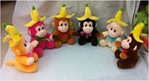 Игрушка мягкая "Обезьянка"арт.SP65152 18см*26